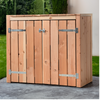 Container Ombouw Hout Volente 2 Containers - Kliko Ombouw - Dubbel Demi