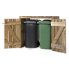 Container Ombouw Hout Volente 2 Containers -Kliko Ombouw - Dubbel Walter