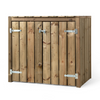 Container Ombouw Hout Volente 2 Containers -Kliko Ombouw - Dubbel Walter