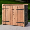 Container Ombouw HoutVolente 2 Containers - Kliko Ombouw - Dubbel Yente