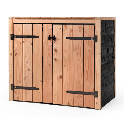 Container Ombouw Hout  Volente 2 Containers - Kliko Ombouw - Dubbel Yente
