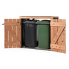 Container Ombouw HoutVolente 2 Containers - Kliko Ombouw - Dubbel Yente