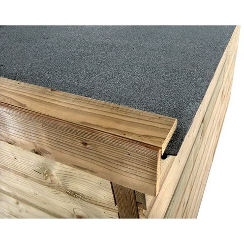 Konijnenhok Hooiberg Bouwpakket Glorenza Evie - 340x110x190cm