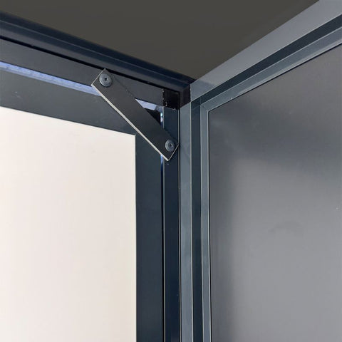 Konijnenren Aluminium Glorenza Noor met Nachthok en Douglas Staanders - diverse afmetingen en gaastypes