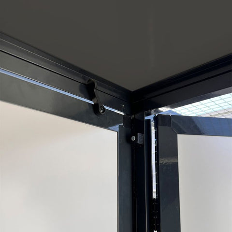 Konijnenren Aluminium Glorenza Noor met Nachthok en Douglas Staanders - diverse afmetingen en gaastypes
