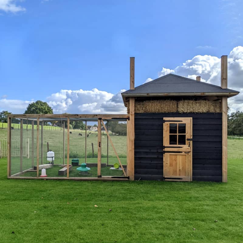 Buitenkattenhuis, 2-laags houten kattenhut, verhoogde Buitenkattenhuis, 2-laags houten kattenhut, verhoogde