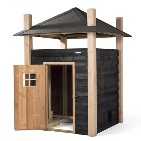 Konijnenhok Hooiberg Bouwpakket Vera XL - 507x215x300cm