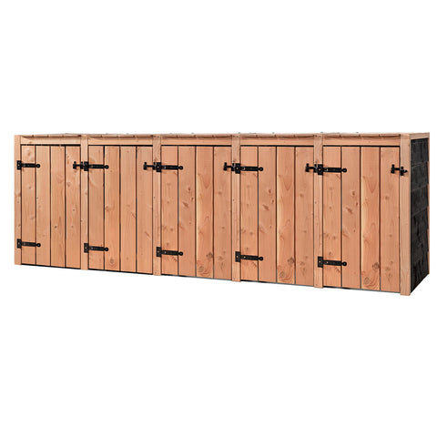 Container Ombouw Hout Volente - 5 Containers - Kliko Ombouw Lara