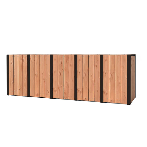 Container Ombouw Hout Volente - 5 Containers - Kliko Ombouw Rosie