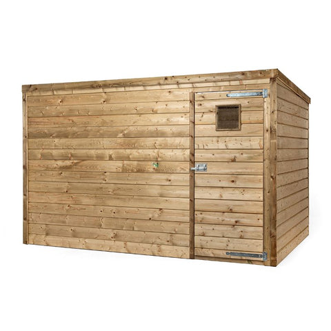 Kippenhok en Houten Schuur Volente  Lucas XL - 318x210x197cm