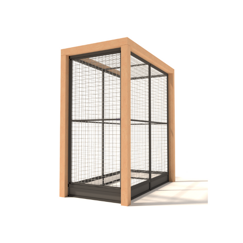 Konijnenren Aluminium met Douglas Staanders en Morsrand Glorenza