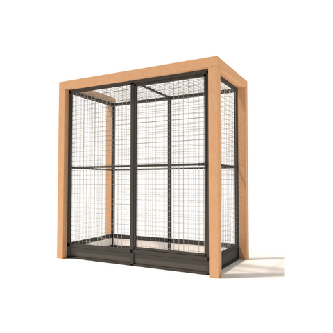 Konijnenren Aluminium met Douglas Staanders en Morsrand Glorenza
