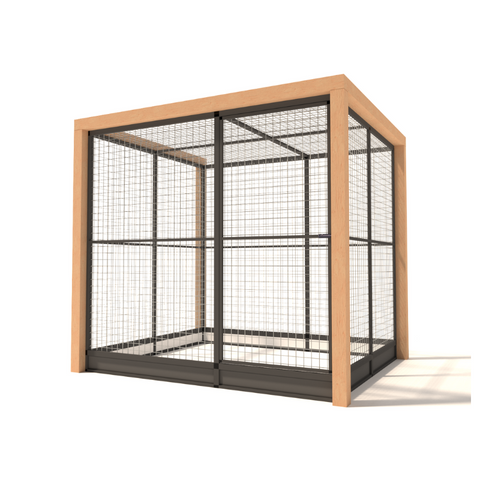 Konijnenren Aluminium met Douglas Staanders en Morsrand Glorenza