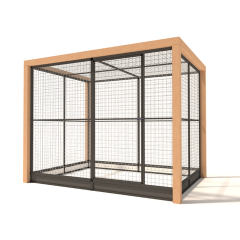 Konijnenren Aluminium met Douglas Staanders en Morsrand Glorenza