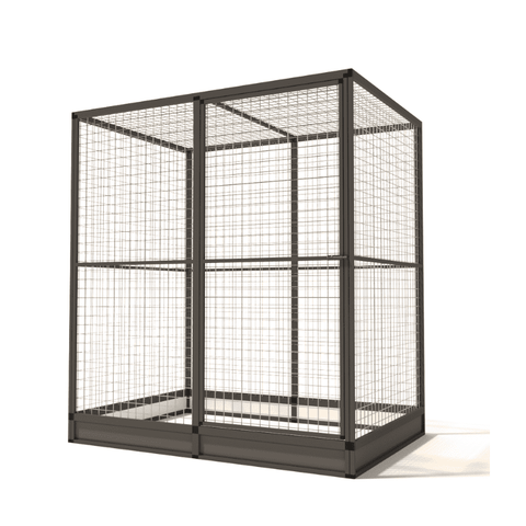 zwart konijnenren aluminium gaas Glorenza