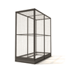 konijnenren aluminium glorenza 86x176x193cm
